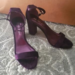 Madden Girl Purple Heels